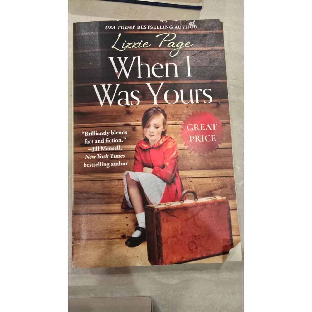 When I Was Yours by Lizzie Page Historical Fiction Paperback 2020 World War II